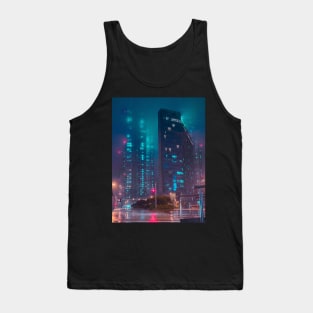 Neon Downpour Tank Top